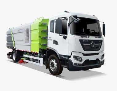 Mélymosó és seprő teherautó